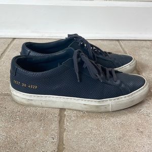 Woman by Common Projects Achilles Low Navy Blue